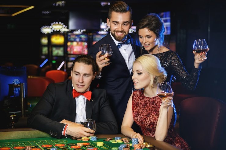 Antarmuka pemilihan meja American Roulette gb77 dengan berbagai tingkat taruhan dan informasi batas minimum/maksimum
