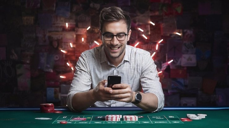 Visualisasi jenis taruhan American Roulette dengan tata letak grid yang jelas