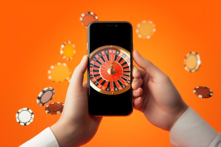 Antarmuka aplikasi mobile gb77 menampilkan menu utama dengan opsi Liga 1, live-dealer, slot, dan esports